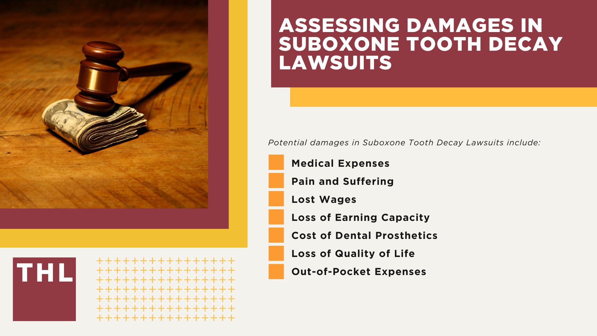 Suboxone Linked to Tooth Decay and Other Dental Injuries; Suboxone Tooth Decay Lawsuits Filed in Federal Court; Who Pays for My Dental Work in the Suboxone Lawsuit; Do You Qualify to File a Suboxone Lawsuit; Gathering Evidence for Suboxone Tooth Decay Lawsuits; Assessing Damages in Suboxone Tooth Decay Lawsuits