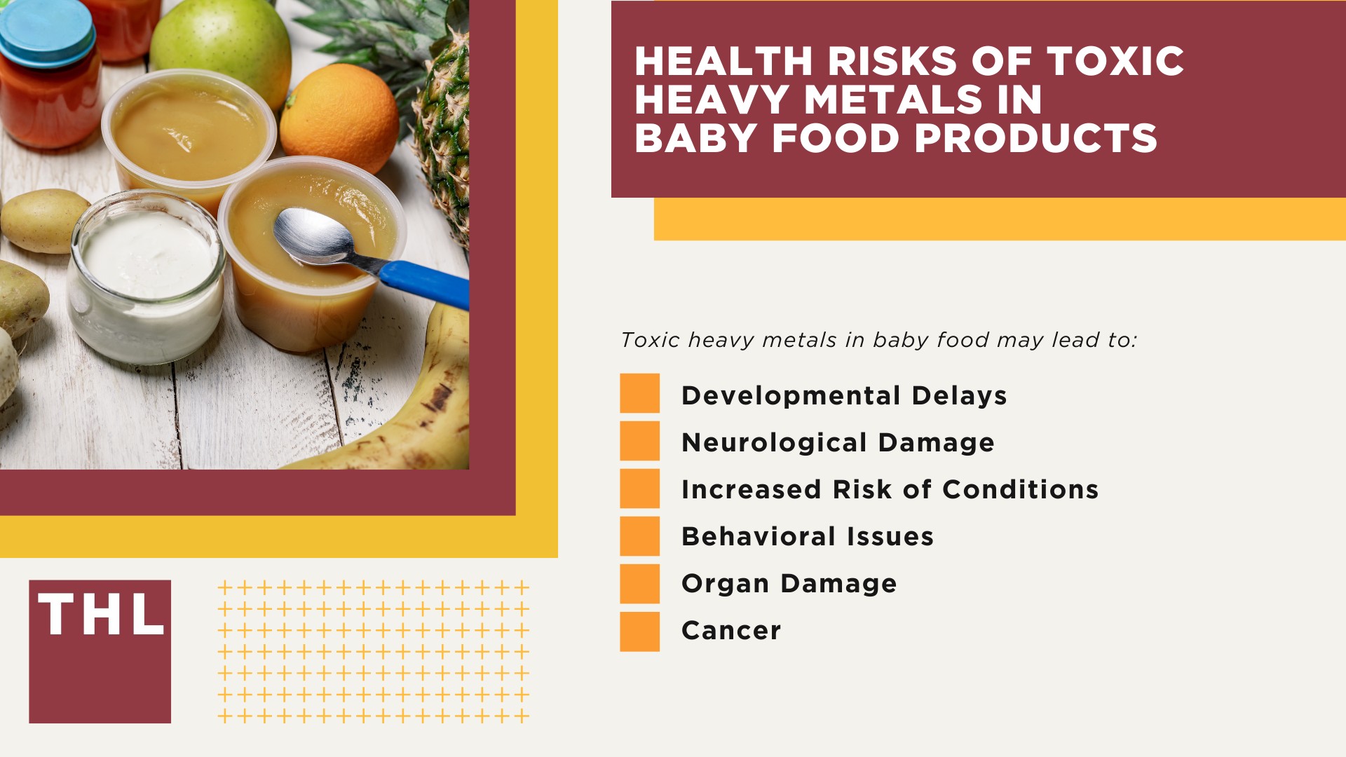 Health Risks of Toxic Heavy Metals in Baby Food Products