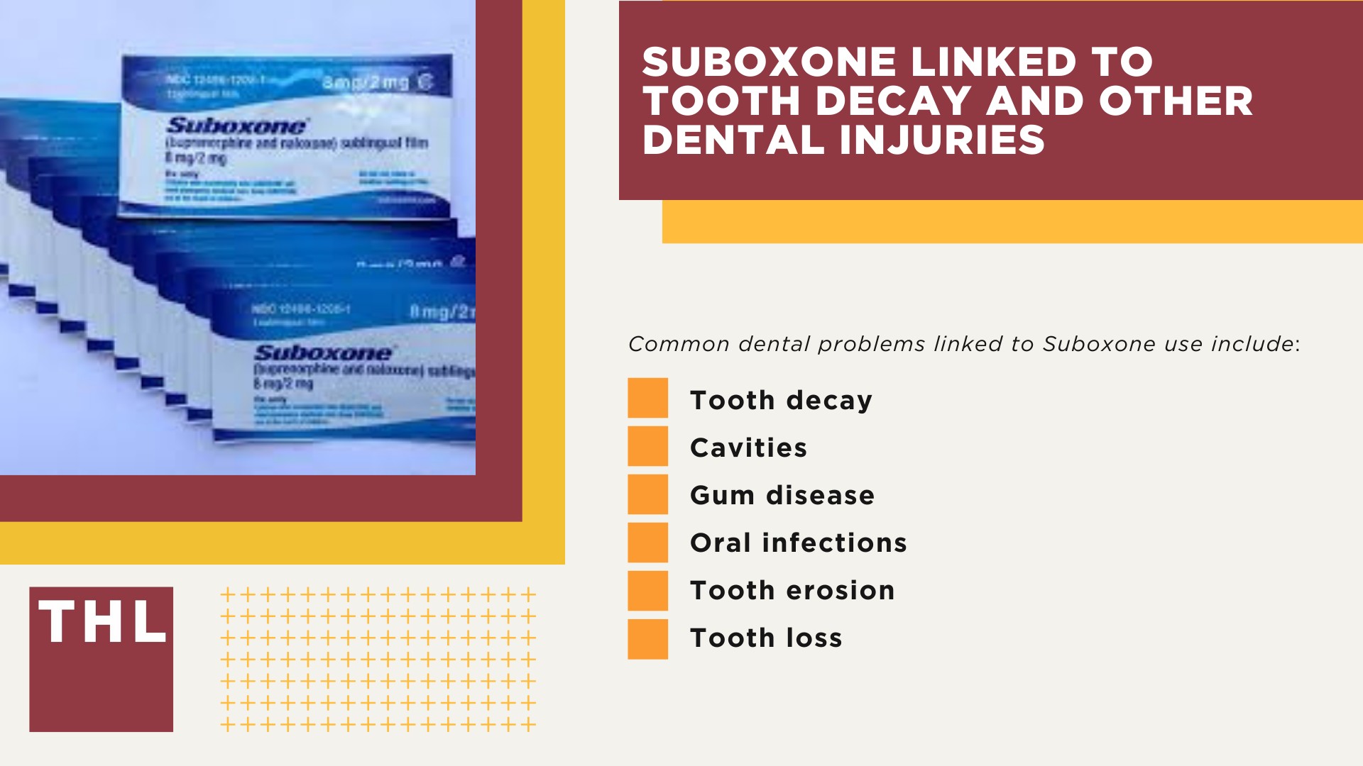Suboxone Linked to Tooth Decay and Other Dental Injuries