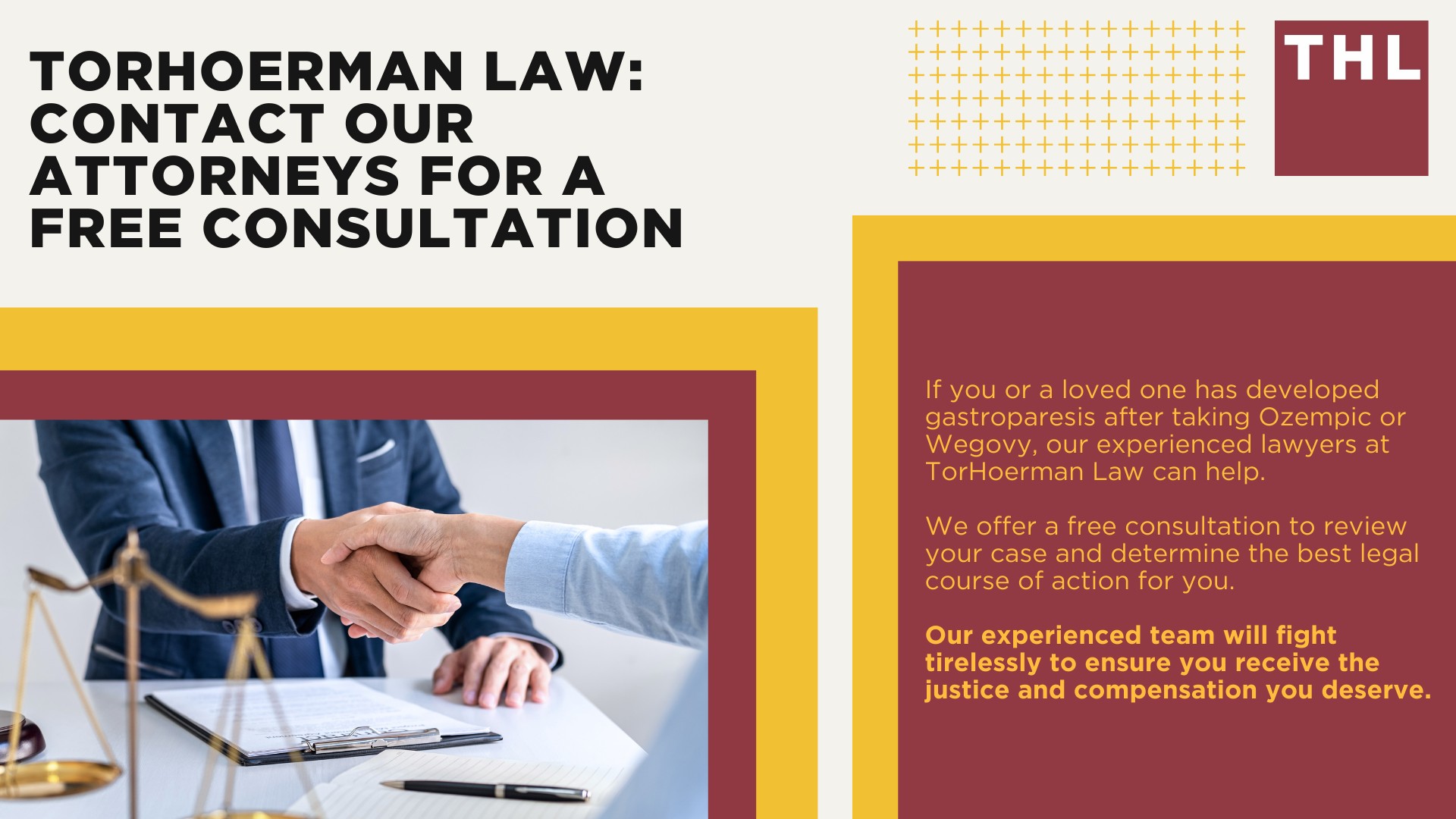 Wegovy Stomach Paralysis Lawsuit; How Does Wegovy Work; Serious Side Effects of Wegovy; The Similarities and Differences of Ozempic and Wegovy; How Is Wegovy Connected to the Ozempic Stomach Paralysis Lawsuit; What You Need To Know About the Ozempic Litigation; Filing a Weight Loss Drug Lawsuit for Wegovy Side Effects; How a Product Liability Lawyer Can Help Patients; Potential Compensation in a Favorable MDL Outcome; TorHoerman Law_ Contact Our Attorneys for a Free Consultation