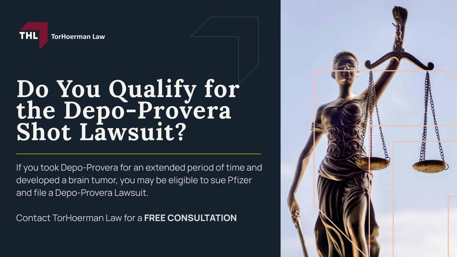 Depo-Provera Lawsuit - Depo-Provera Lawsuit Investigation; Depo-Provera Lawsuit - Depo-Provera Lawsuit Settlement Amounts Projections & Estimates; Depo-Provera Lawsuit - Depo-Provera MDL Overview; Depo-Provera Lawsuit - What Do the Depo Provera Lawsuits Claim; Depo-Provera Lawsuit - How Much Does it Cost to Hire a Depo-Provera Lawyer from THL (1); Depo-Provera Lawsuit - Meet the Depo-Provera Attorneys at TorHoerman Law; Depo-Provera Lawsuit - How Much Does it Cost to Hire a Depo-Provera Lawyer from THL; Depo-Provera Lawsuit - Do You Qualify for the Depo-Provera Shot Lawsuit