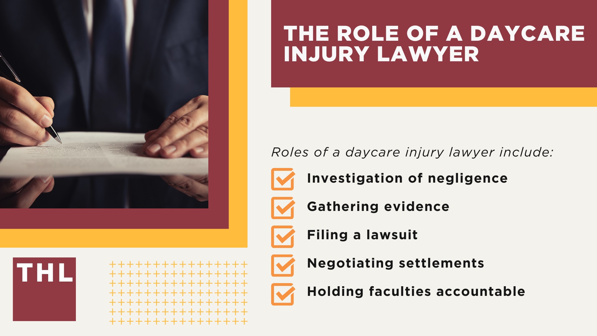 The Role of a Daycare Injury Lawyer