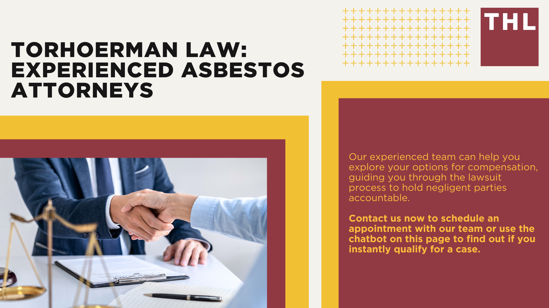What Is Peritoneal Mesothelioma; Occupations Most Likely To Be Diagnosed With Peritoneal Mesothelioma; From Initial Consultation to Lawsuit Outcome_ How a Peritoneal Mesothelioma Claim Works; The Importance of Specialized Legal Representation; Establishing a Clear Link Between Asbestos Exposure and Diagnosis; TorHoerman Law_ Experienced Asbestos Attorneys