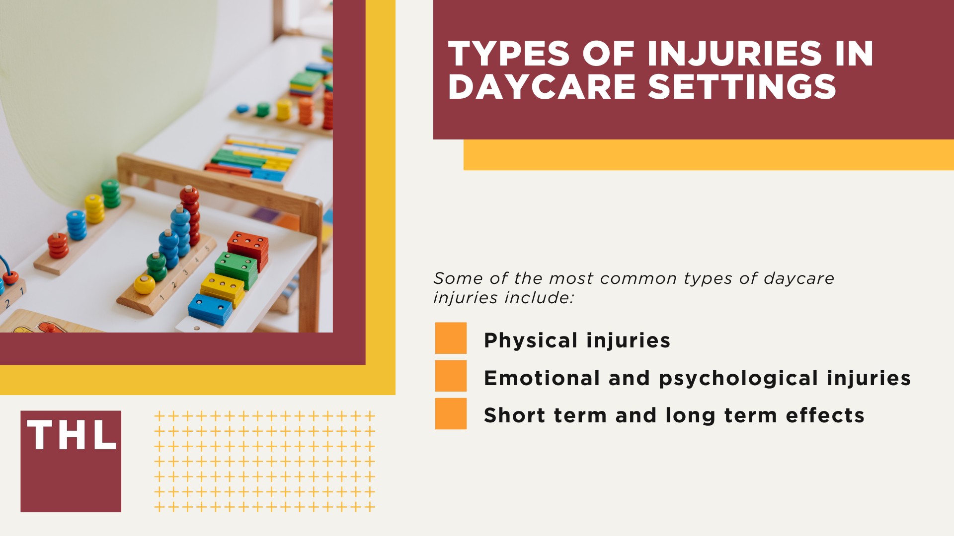 Types of Injuries in Daycare Settings