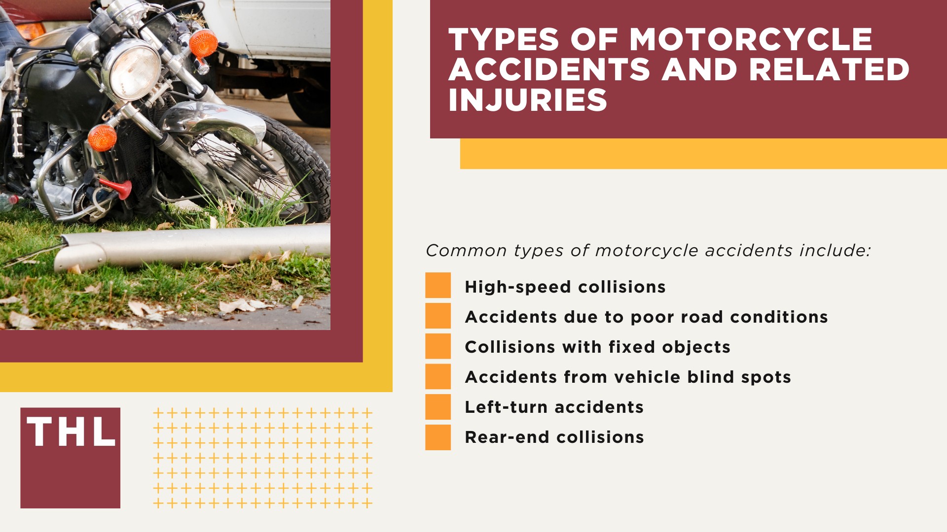 Types of Motorcycle Accidents and Related Injuries