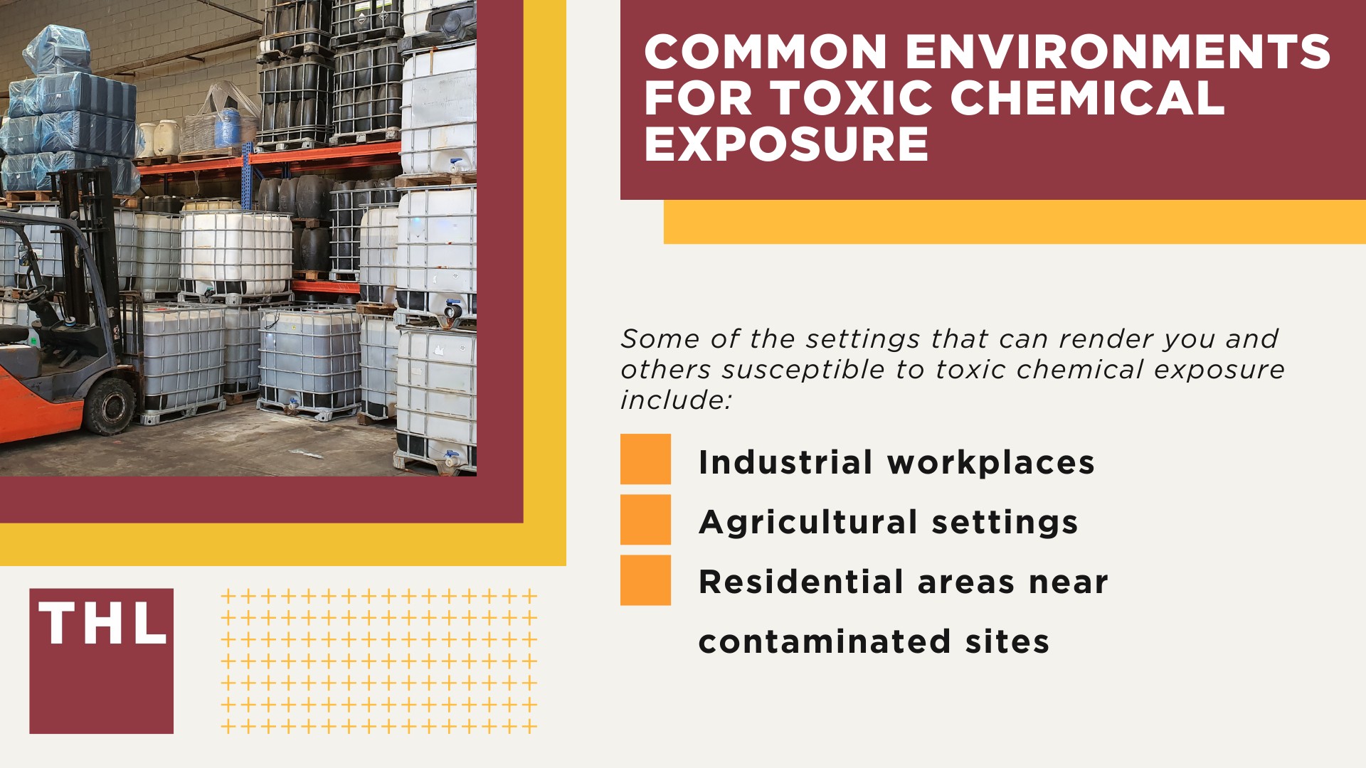 Common Environments for Toxic Chemical Exposure