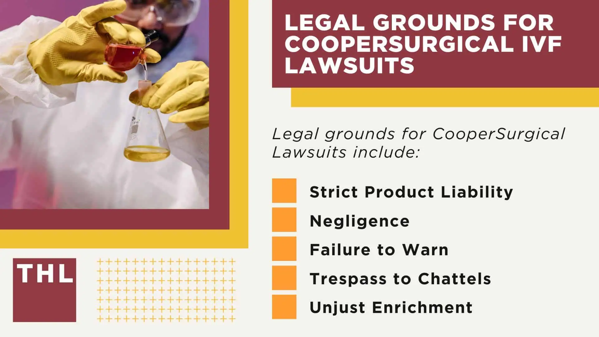 Cooper Surgical IVF Lawsuit; CooperSurgical IVF Lawsuit Overview; Legal Grounds for CooperSurgical IVF Lawsuits