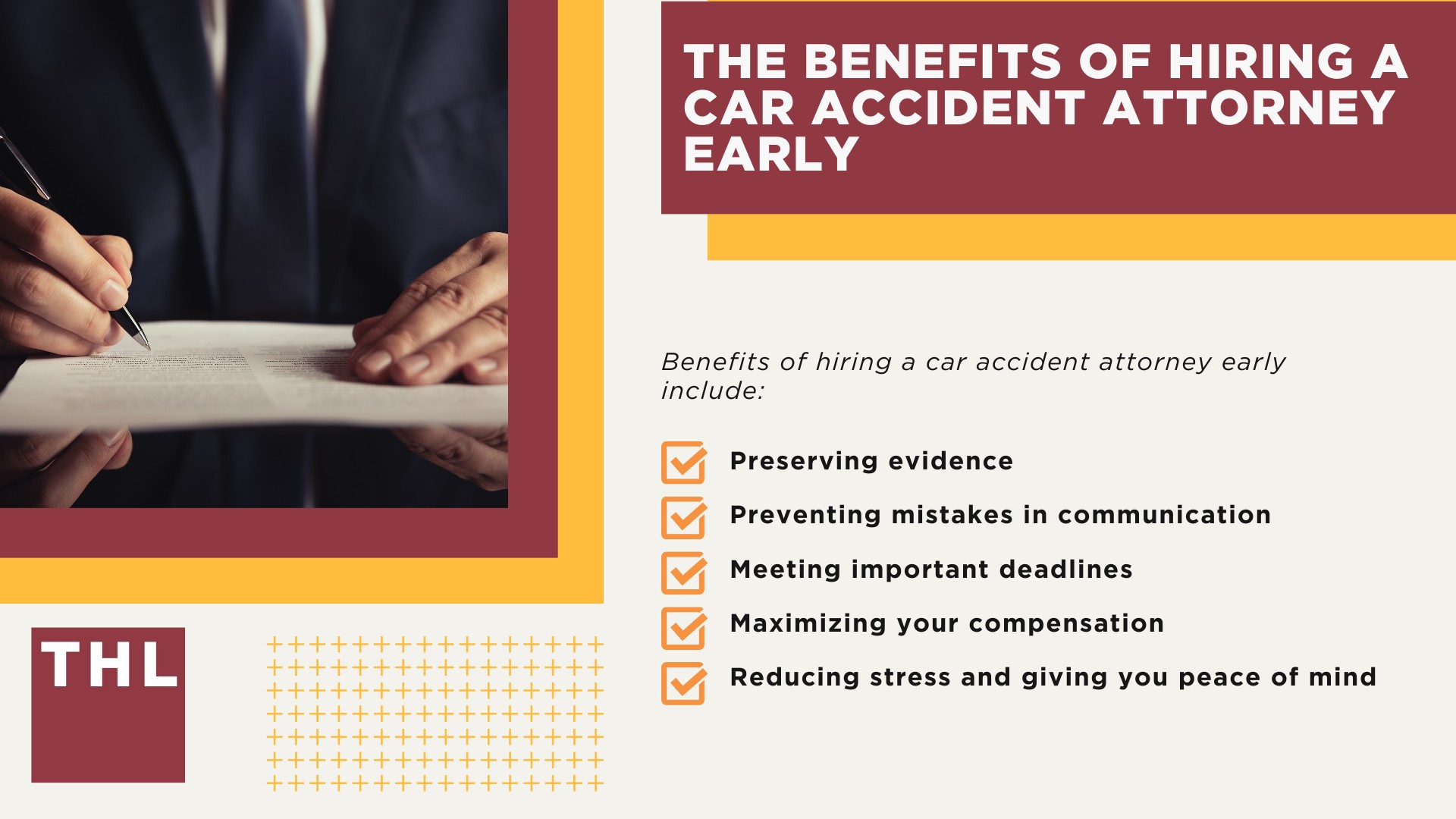 The Benefits of Hiring a Car Accident Attorney Early