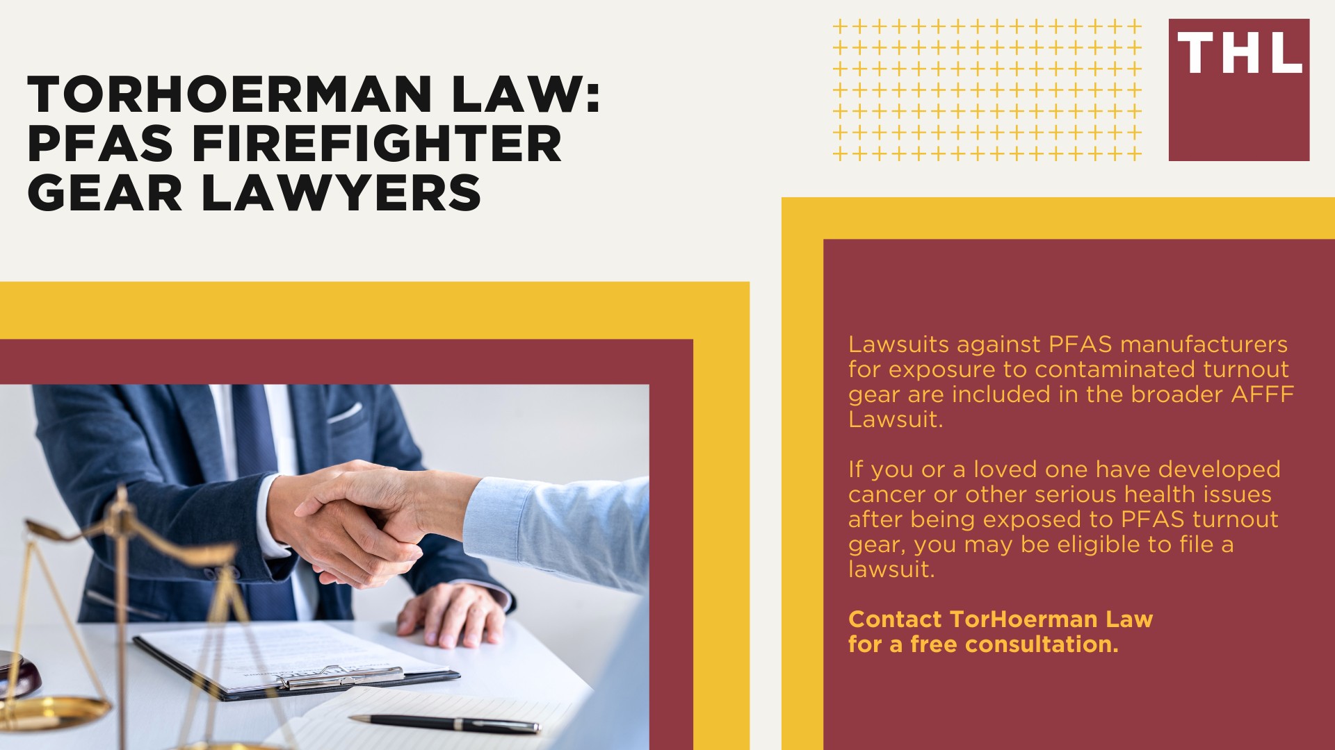 What are PFAS Chemicals and Why are They Dangerous?; Common Applications of PFAS; Why Are PFAS Used in Firefighter Gear; The Dangers of PFAS in Firefighter Gear; Health Problems Linked to PFAS Exposure; The Call for Safer Alternatives and Regulatory Action; The PFAS Firefighter Gear Lawsuit; How PFAS Firefighter Gear Lawyers Assist With These Cases; Practical Steps for Firefighters Concerned About PFAS Exposure; TorHoerman Law_ PFAS Firefighter Gear Lawyers
