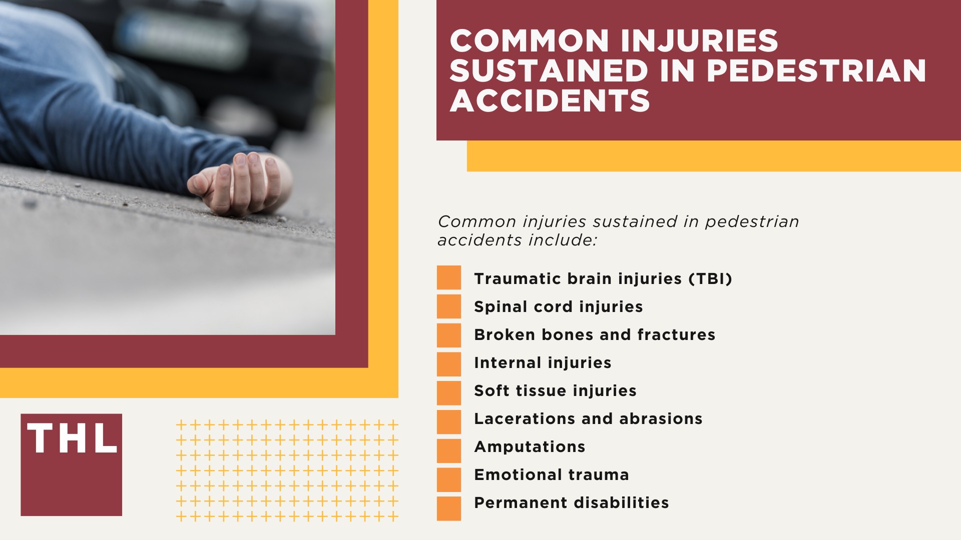 Common Injuries Sustained in Pedestrian Accidents
