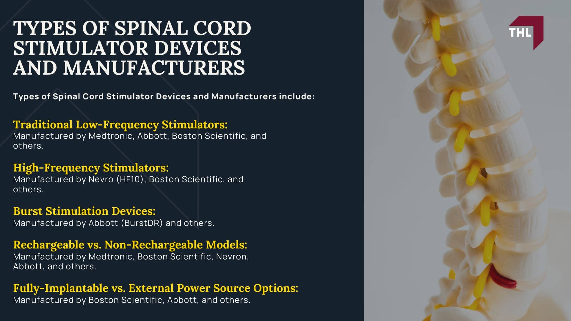 Spinal Cord Stimulator Lawsuit - Spinal Cord Stimulator Lawsuit Overview - torhoerman law; Spinal Cord Stimulator Lawsuit - Spinal Cord Stimulator Injury Risks - torhoerman law; Spinal Cord Stimulator Lawsuit - What is Spinal Cord Stimulation - torhoerman law; Spinal Cord Stimulator Lawsuit - Purpose of Spinal Cord Stimulators Explained - torhoerman law; Spinal Cord Stimulator Lawsuit - How are Spinal Cord Stimulators Implanted_ - torhoerman law; Spinal Cord Stimulator Lawsuit - Types of Spinal Cord Stimulator Devices and Manufacturers - torhoerman law