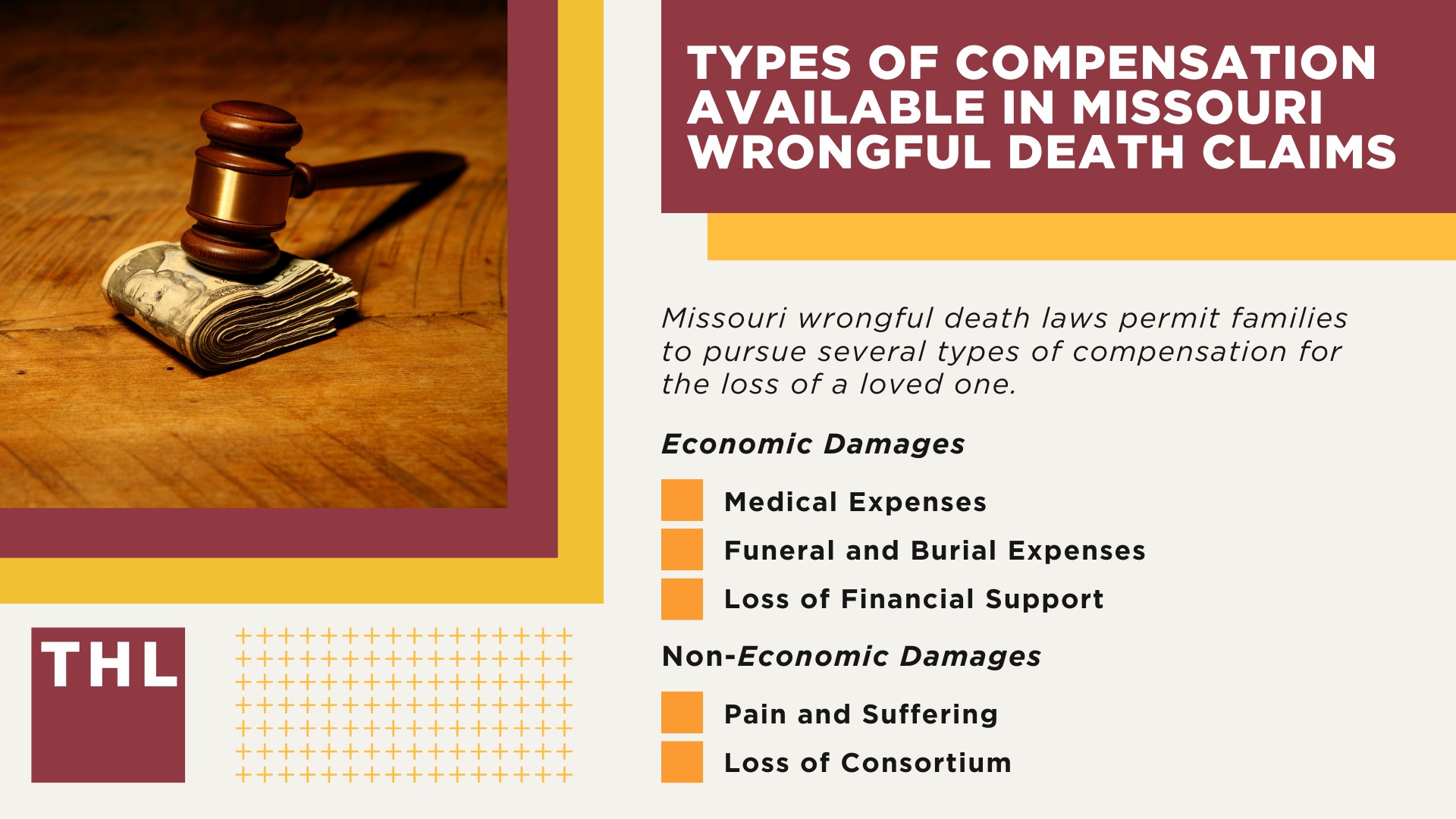 Types of Compensation Available in Missouri Wrongful Death Claims