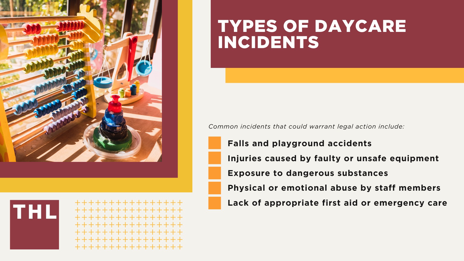 Types of Daycare Incidents