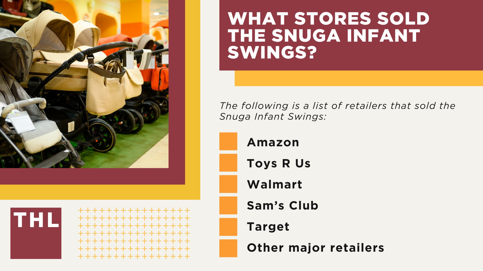 About the Fisher-Price Snuga Swings Recall; What Stores Sold the Snuga Infant Swings