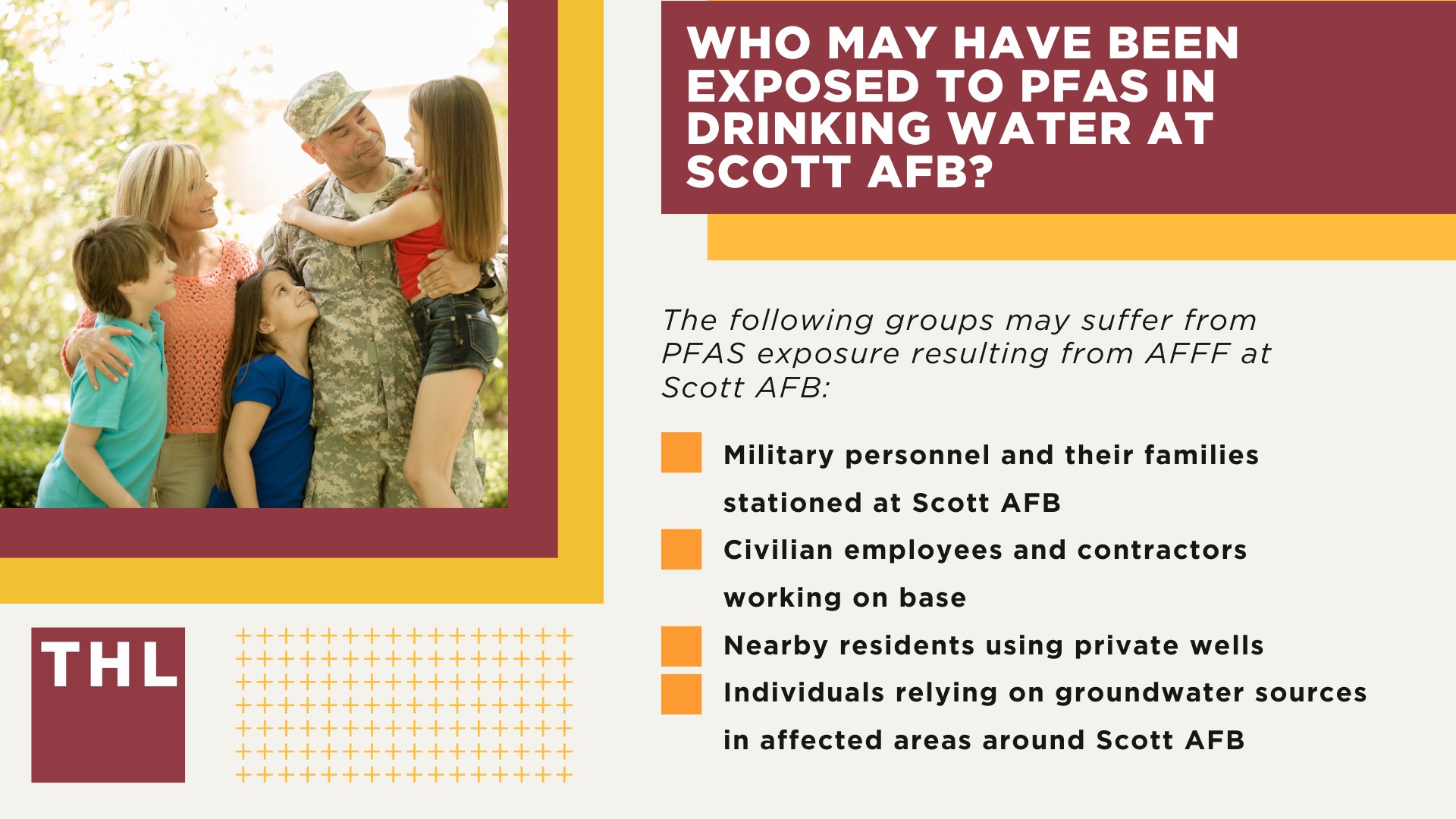 PFAS Chemicals at Dangerous Levels in Scott AFB Groundwater; Who May Have Been Exposed to PFAS in Drinking Water at Scott AFB