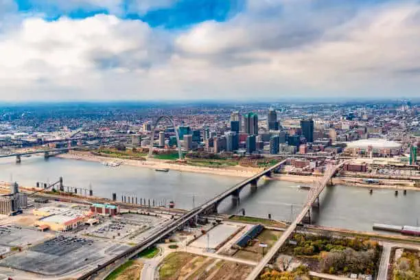 The skyline of St