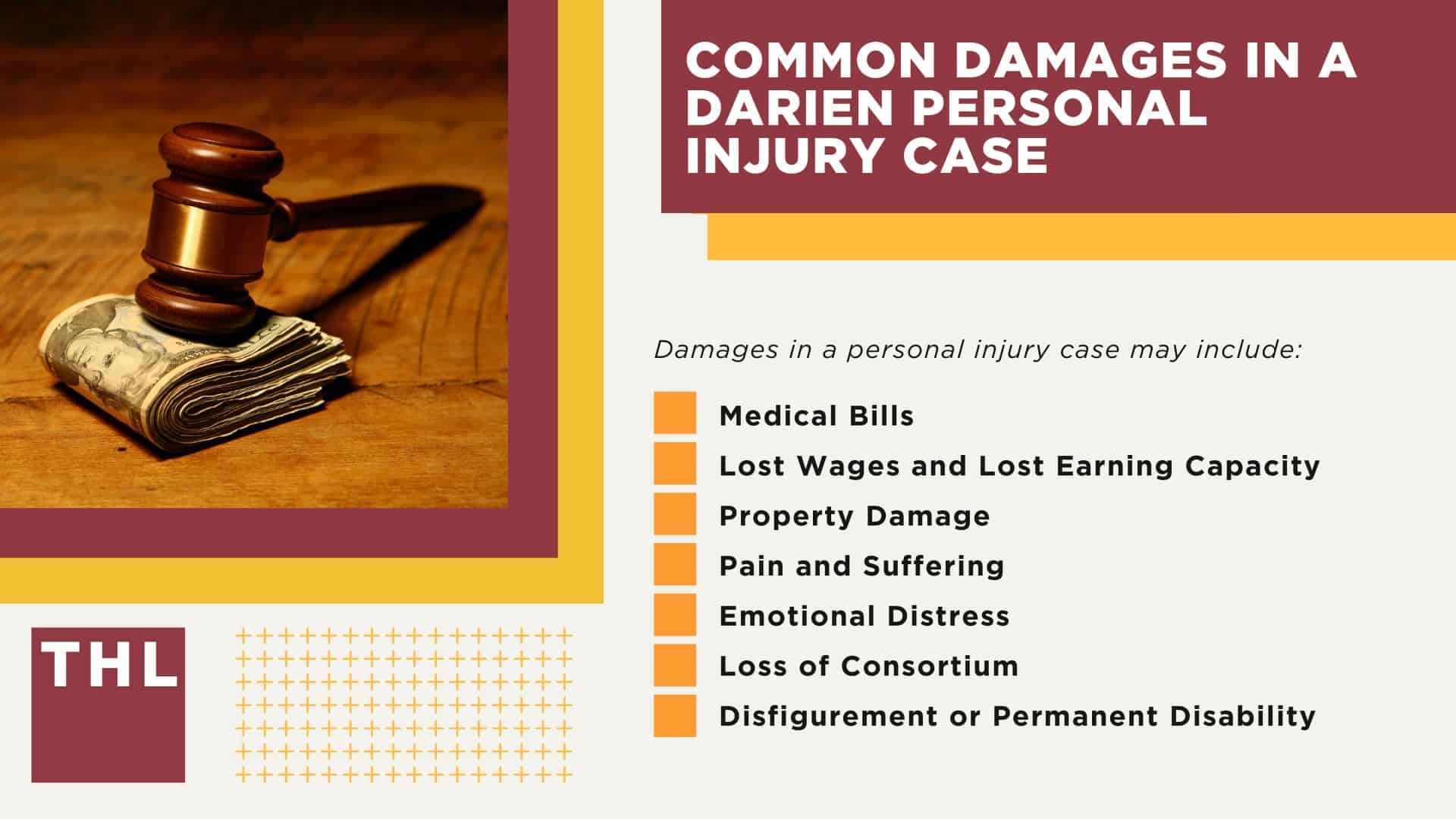 Personal Injury Lawyer Darien; Meet Our Darien Personal Injury Lawyers; Our Founder and Experienced Darien Personal Injury Lawyer_ Tor Hoerman; How Much Does it Cost to Hire a Darien Personal Injury Attorney from TorHoerman Law; Types of Personal Injury Cases We Handle at TorHoerman Law; The Legal Process for Filing a Personal Injury Case in Darien, IL; What is the Statute of Limitations for Personal Injury Cases in Illinois; What to Do If You've Suffered Harm or Personal Injuries in Darien; Do You Qualify for a Darien Personal Injury Lawsuit; Gathering Evidence for a Personal Injury Case; Common Damages in a Darien Personal Injury Case