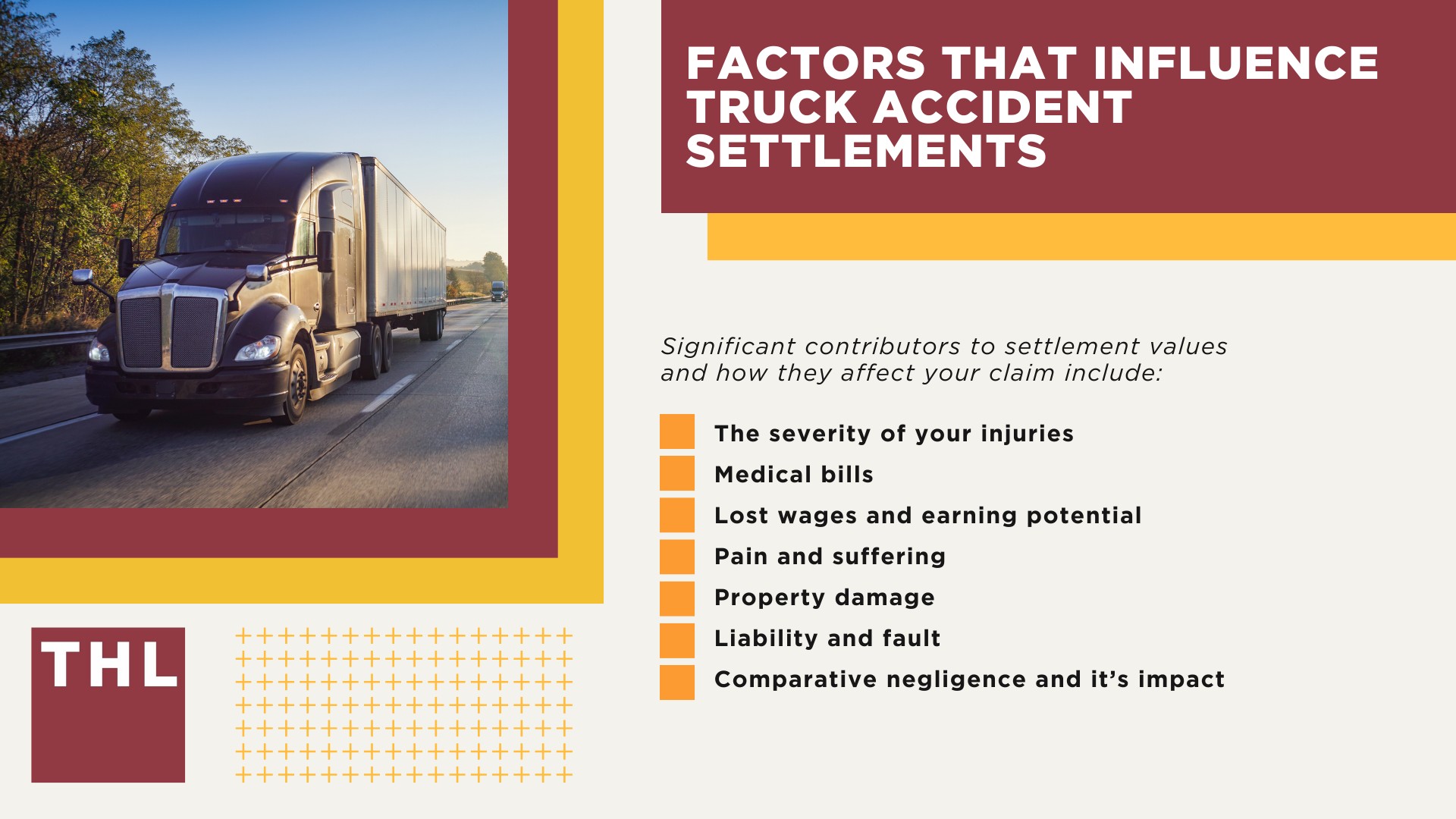 Factors That Influence Truck Accident Settlements