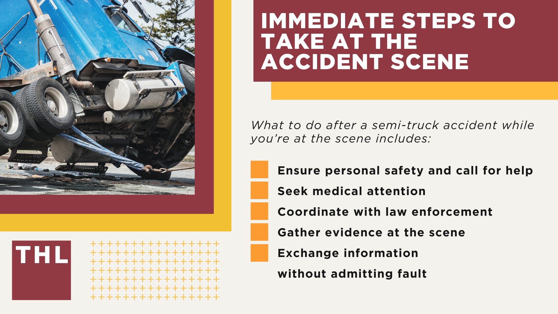 Immediate Steps To Take at the Accident Scene