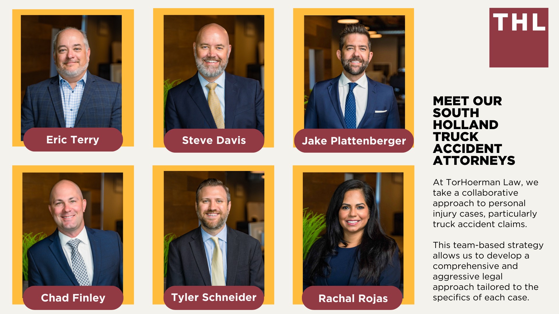 South Holland Truck Accident Lawyer; How Can a South Holland Truck Accident Lawyer from TorHoerman Law Help You (2); Meet Our South Holland Truck Accident Attorneys