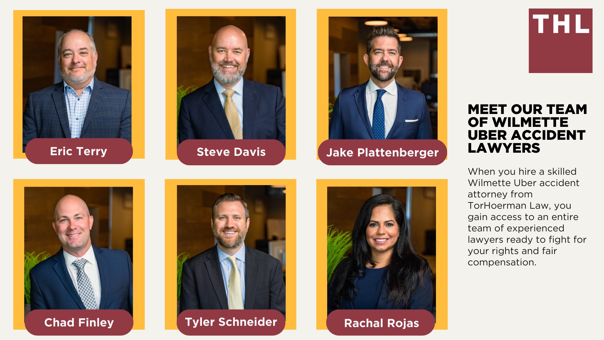 Wilmette Uber Accident Lawyer; Meet Our Team of Wilmette Uber Accident Lawyers