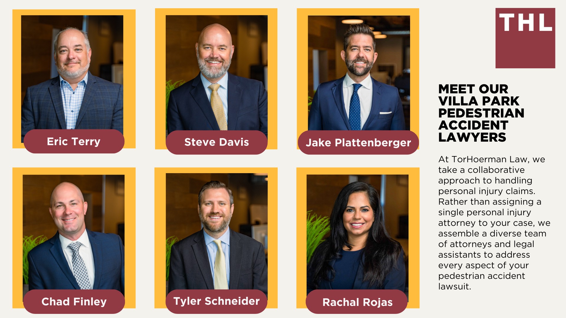 Villa Park Pedestrian Accident Lawyer; Meet Our Villa Park Pedestrian Accident Lawyers