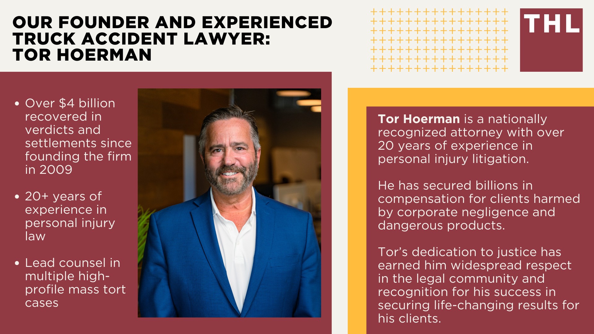 South Holland Truck Accident Lawyer; How Can a South Holland Truck Accident Lawyer from TorHoerman Law Help You (2); Meet Our South Holland Truck Accident Attorneys; Our Founder and Experienced Truck Accident Lawyer_ Tor Hoerman