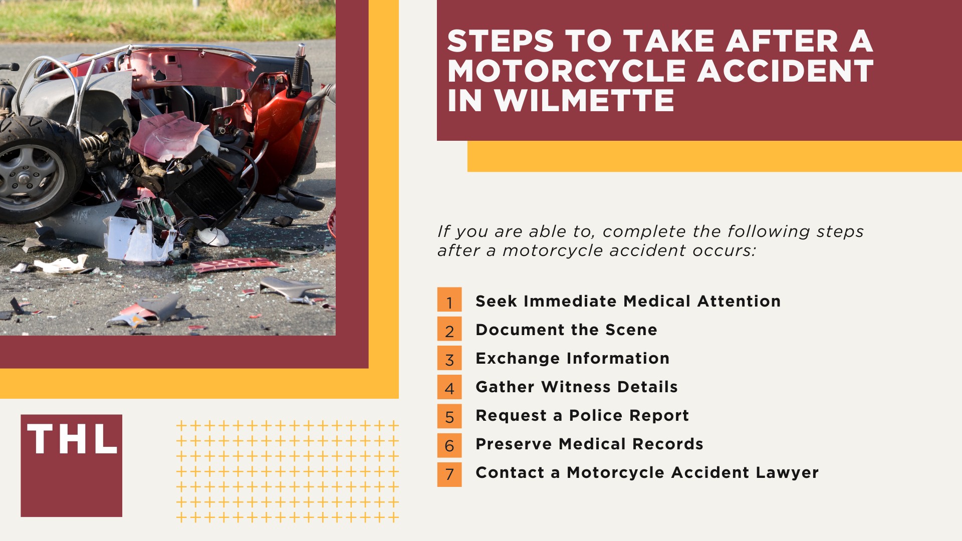 Wilmette Motorcycle Accident Lawyer; Meet Our Wilmette Motorcycle Accident Lawyers; Our Founder and Experienced Wilmette Motorcycle Accident Lawyer_ Tor Hoerman; Steps to Take After a Motorcycle Accident in Wilmette