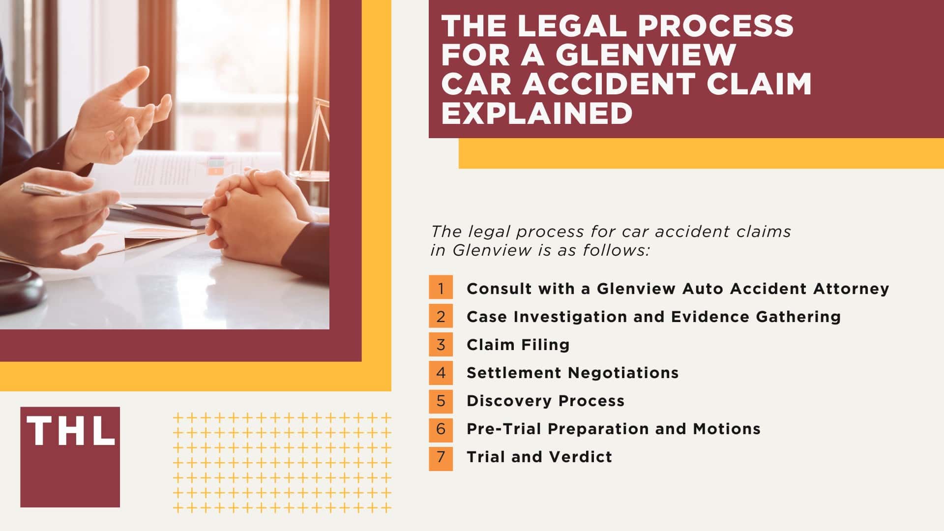 Glenview Car Accident Lawyer; Meet Our Glenview Car Accident Lawyers; Our Founder and Experienced Glenview Car Accident Lawyer_ Tor Hoerman; Our Glenview Car Accident Lawyers Get Results; We Provide a Hands-Off Legal Experience for Car Accident Victims; How Much Does it Cost to Hire a Glenview Car Accident Lawyer from TorHoerman Law; What to Do After a Car Accident in Glenview, IL; The Legal Process for a Glenview Car Accident Claim Explained;