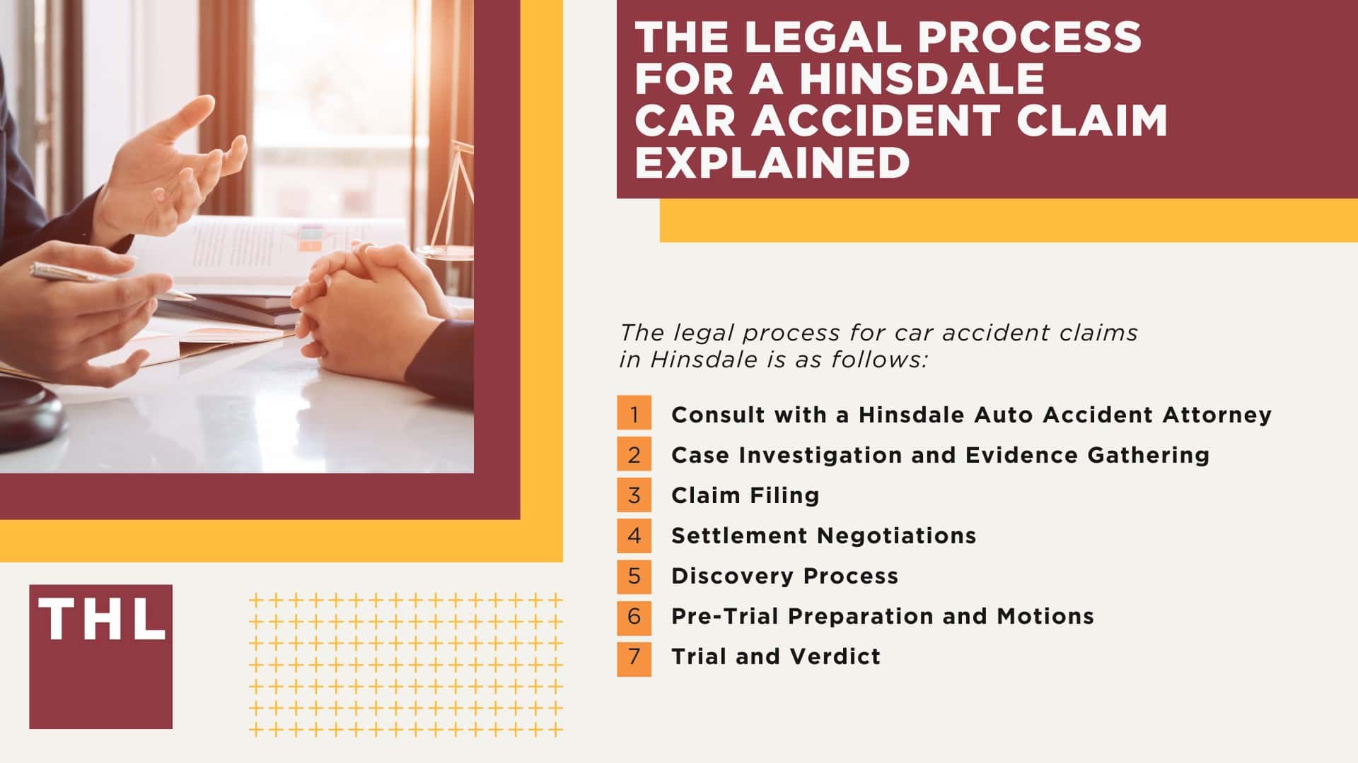 Hinsdale Car Accident Lawyer; Meet Our Hinsdale Car Accident Lawyers; Our Founder and Experienced Hinsdale Car Accident Lawyer_ Tor Hoerman; Our Hinsdale Car Accident Lawyers Get Result; We Provide a Hands-Off Legal Experience for Car Accident Victims; How Much Does it Cost to Hire a Hinsdale Car Accident Lawyer from TorHoerman Law; What to Do After a Car Accident in Hinsdale, IL; Gathering Evidence for a Car Accident Injury Claim; Damages in Hinsdale Car Accident Cases; The Importance of Seeking Medical Treatment and Mitigating Injuries; The Legal Process for a Hinsdale Car Accident Claim Explained