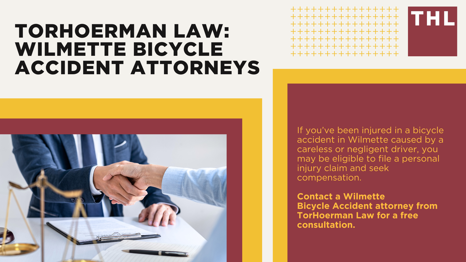 Wilmette Bike Accident Lawyer; Meet Our Wilmette Bicycle Accident Lawyers; Our Founder and Wilmette Bicycle Accident Lawyer_ Tor Hoerman; How Much Does it Cost to Hire a Wilmette Bicycle Accident Lawyer; What To Do After a Bicycle Accident in Wilmette_ Steps to Take; Gathering Evidence for a Bicycle Accident Claim; Damages in Personal Injury Cases for Bike Accidents; Wilmette Bicycle Laws Explained; Common Bicycle Accident Injuries; Common Causes of Bicycle Accidents in Westmont; TorHoerman Law_ Wilmette Bicycle Accident Attorneys