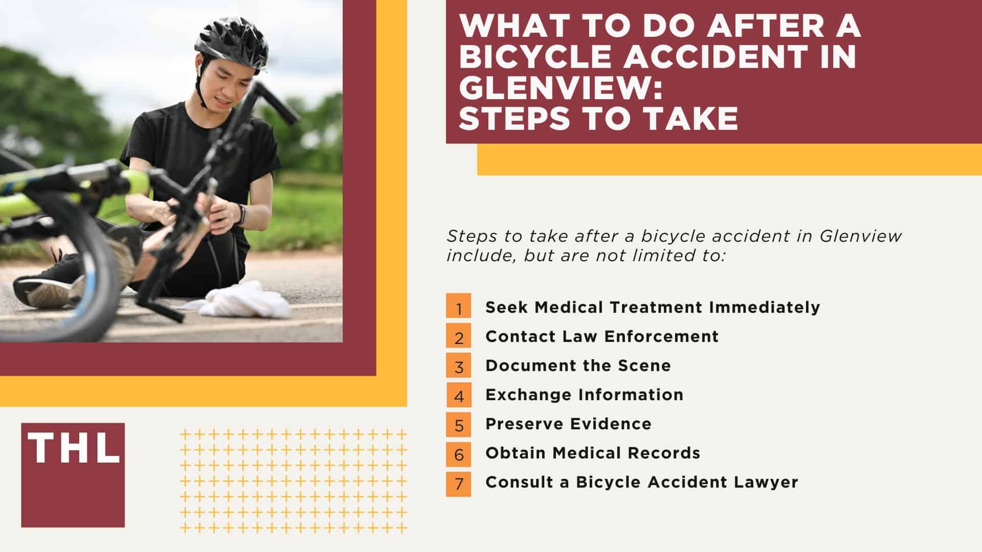 Glenview Bike Accident Lawyer; Meet Our Glenview Bicycle Accident Lawyers; Our Founder and Glenview Bicycle Accident Lawyer_ Tor Hoerman; What To Do After a Bicycle Accident in Glenview_ Steps to Take