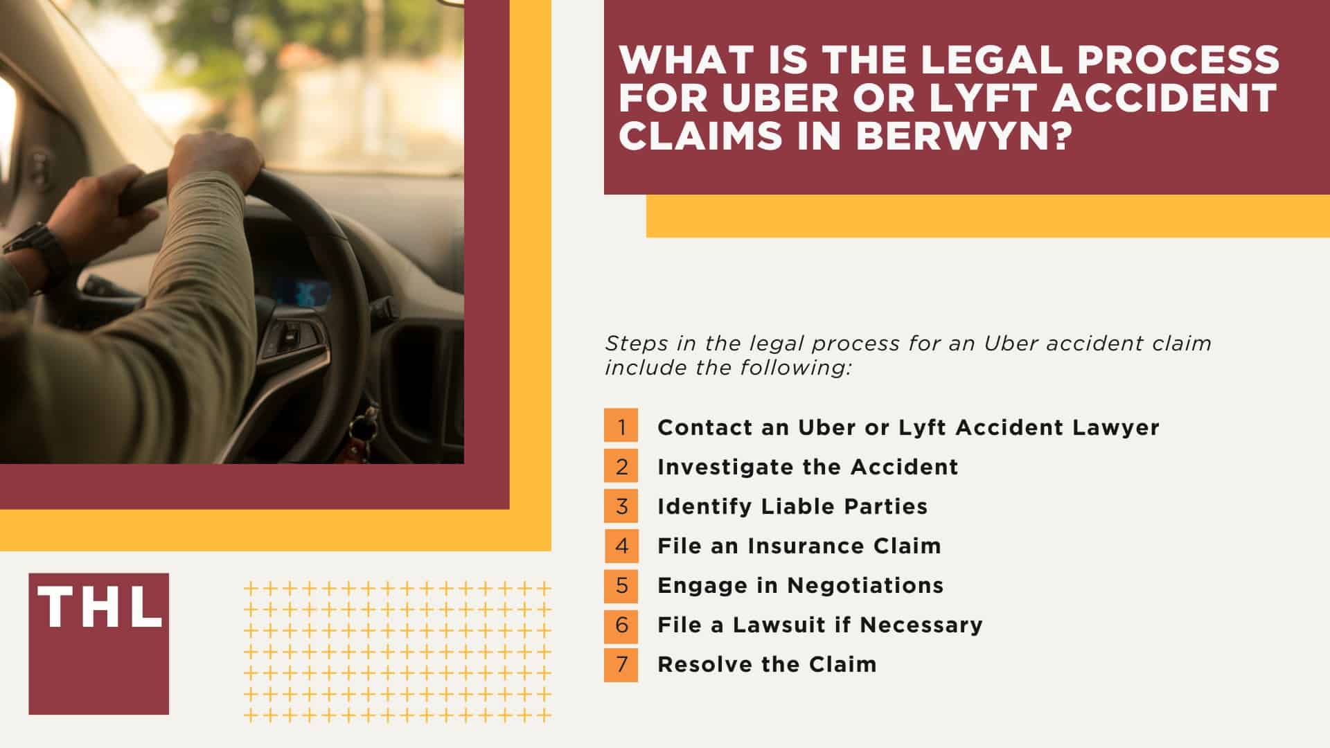Berwyn Uber Accident Lawyer; Meet Our Team of Berwyn Uber Accident Lawyers; Our Founder and Experienced Berwyn Uber Accident Lawyer_ Tor Hoerman; How Much Does it Cost to Hire an Uber Accident Attorney; What to Do After an Uber Accident in Berwyn_ Steps to Take; Can I Sue Uber or Lyft for My Injuries in a Rideshare Accident; What is the Legal Process for Uber or Lyft Accident Claims in Berwyn