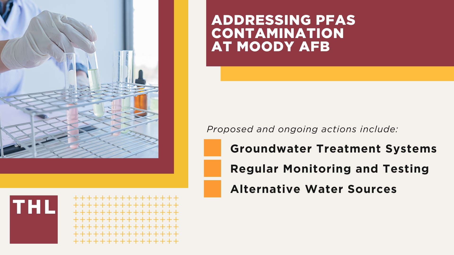 PFAS Chemicals at Dangerous Levels in Moody AFB Groundwater; Sources of PFAS Contamination at Moody AFB; High Levels of PFAS Detected at Moody AFB; Health Risks Linked to PFAS Contamination; Impacted Populations at Moody AFB; Addressing PFAS Contamination at Moody AFB