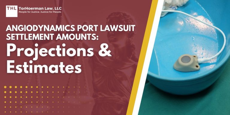 AngioDynamics Port Lawsuit Settlement Amounts Projections and Estimates