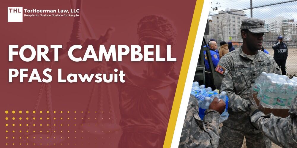Fort Campbell PFAS Lawsuit; PFAS Chemicals at Dangerous Levels in Fort Campbell Groundwater; Who May Have Been Exposed to PFAS in Drinking Water at Fort Campbell; What are PFAS Chemicals and Why are they Dangerous?; Potential Human Health Effects of PFAS Exposure; Do You Qualify for a Fort Campbell PFAS Exposure Lawsuit; Gathering Evidence for a PFAS Claim; TorHoerman Law_ Investigating PFAS Lawsuits at Fort Campbell