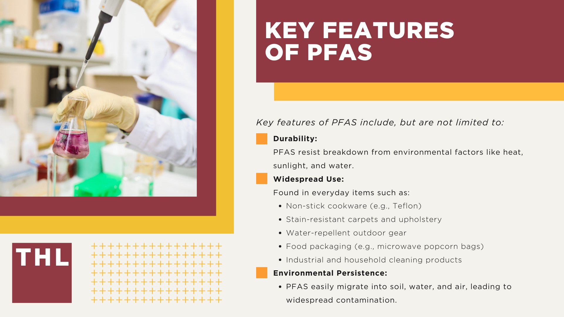 PFAS Chemicals at Dangerous Levels in Eaker Air Force Base Water; What are PFAS Chemicals and Why are they Dangerous?; Key Features of PFAS