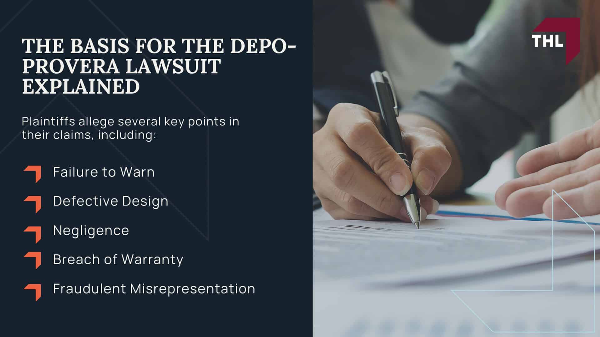 The Depo-Provera Lawsuit is NOT a Class Action Lawsuit; The Basis for the Depo Provera Lawsuit Explained
