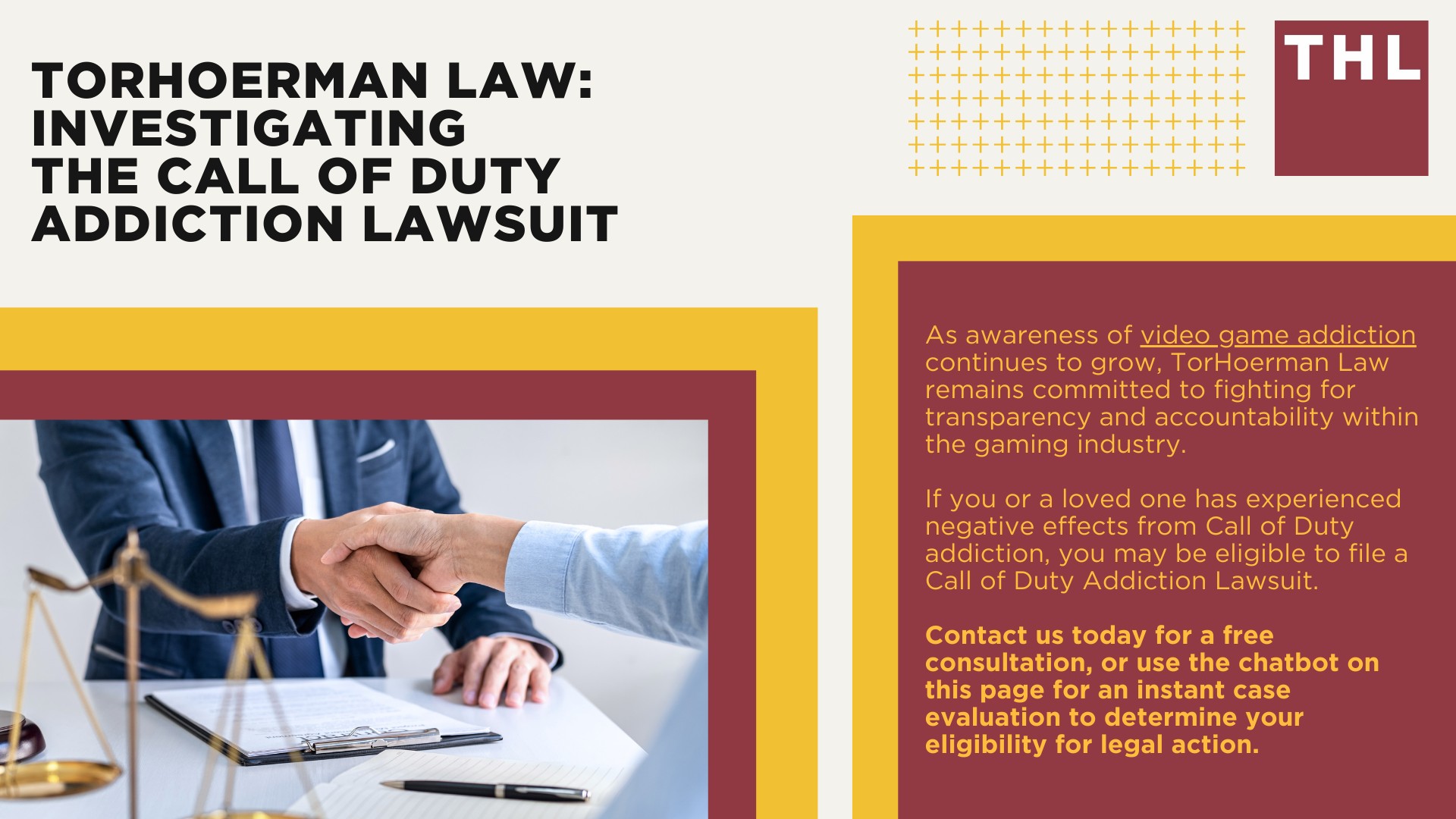 What Is the Call of Duty Addiction Lawsuit; The Basis of Legal Claims Against Valve Corporation and Other Gaming Companies; Excessive Gaming and the Responsibility of Gaming Companies; Health Effects of Video Game Addiction; Mental Health Effects of Video Game Addiction; Physical Health Effects of Video Game Addiction; Long-Term Effects and Consequences of Video Game Addiction; Do You Qualify for the Call of Duty Addiction Lawsuit; Gathering Evidence for a Call of Duty Addiction Lawsuit; Damages in Call of Duty Addiction Lawsuits; TorHoerman Law_ Investigating the Call of Duty Addiction Lawsuit