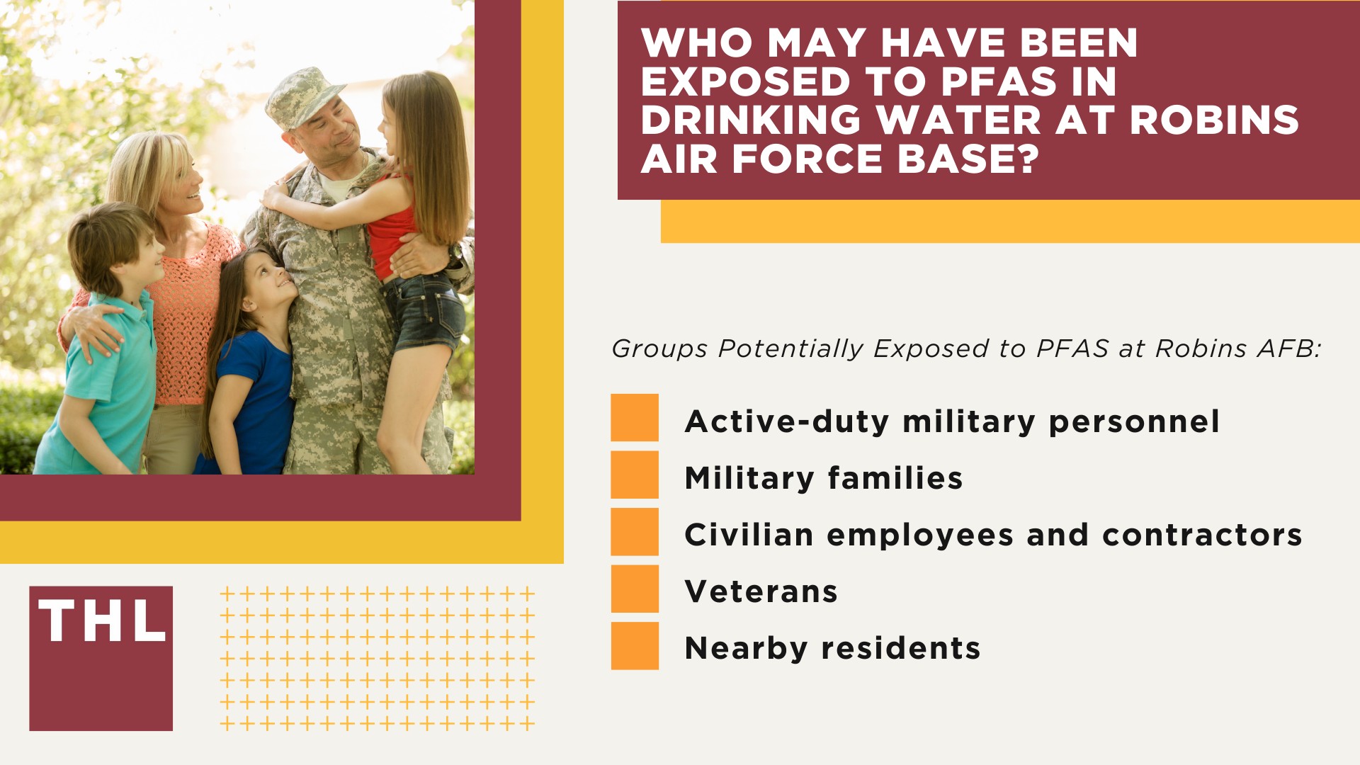 PFAS Chemicals at Dangerous Levels in Robins AFB Groundwater; Who May Have Been Exposed to PFAS in Drinking Water at Robins Air Force Base