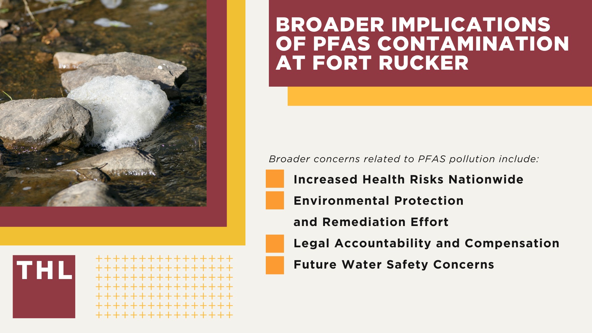 PFAS Contamination Detected At Dangerous Levels in Fort Rucker Groundwater; Sources of PFAS at Fort Rucker;  Impacted Populations at Fort Rucker; Addressing PFAS Contamination at Fort Rucker; Broader Implications of PFAS Contamination at Fort Rucker