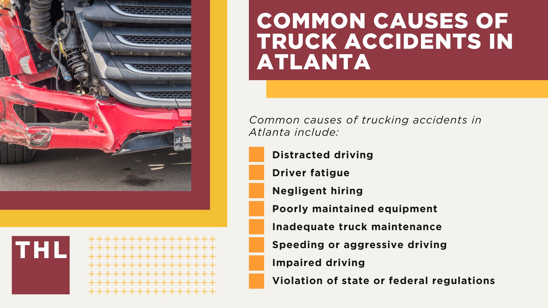 Meet Our Team of Atlanta Truck Accident Lawyers; Meet Our Team of Atlanta Truck Accident Lawyers; Our Founder and Experienced Personal Injury Attorney_ Tor Hoerman; What to Do After a Truck Accident in Atlanta; Gathering Evidence for a Truck Accident Claim; Damages in Truck Accident Claims; The Legal Process for Truck Accident Cases in Atlanta, Georgia; Common Truck Accident Injuries; Common Causes of Truck Accidents in Atlanta