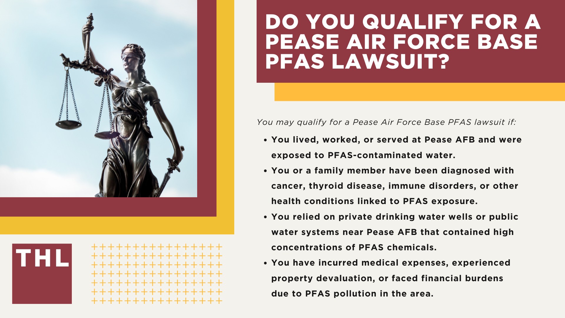 PFAS Chemicals At Dangerous Levels in Pease Air Force Base Groundwater; PFAS Levels Detected at Pease AFB; Impacted Populations at Pease AFB; Addressing PFAS Contamination at Pease AFB; What Are PFAS Chemicals and What Makes Them Dangerous; Health Risks Associated With PFAS Exposure; Environmental Impact of PFAS; The Need For Urgent Action; An Overview of PFAS Litigation; Do You Qualify For a Pease Air Force Base PFAS Lawsuit