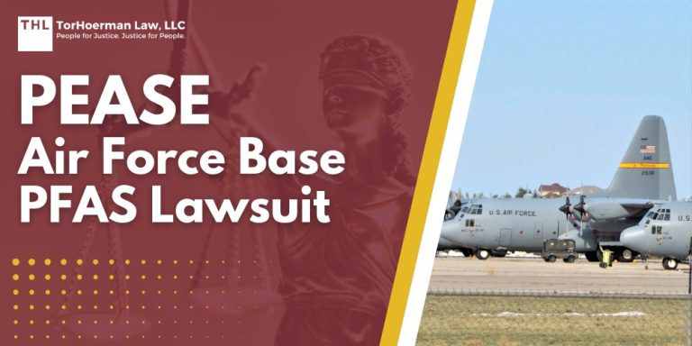 Pease Air Force Base PFAS Lawsuit; PFAS Chemicals At Dangerous Levels in Pease Air Force Base Groundwater; PFAS Levels Detected at Pease AFB; Impacted Populations at Pease AFB; Addressing PFAS Contamination at Pease AFB; What Are PFAS Chemicals and What Makes Them Dangerous; Health Risks Associated With PFAS Exposure; Environmental Impact of PFAS; The Need For Urgent Action; An Overview of PFAS Litigation; Do You Qualify For a Pease Air Force Base PFAS Lawsuit; TorHoerman Law_ Investigating PFAS Lawsuits at Pease Air Force Base