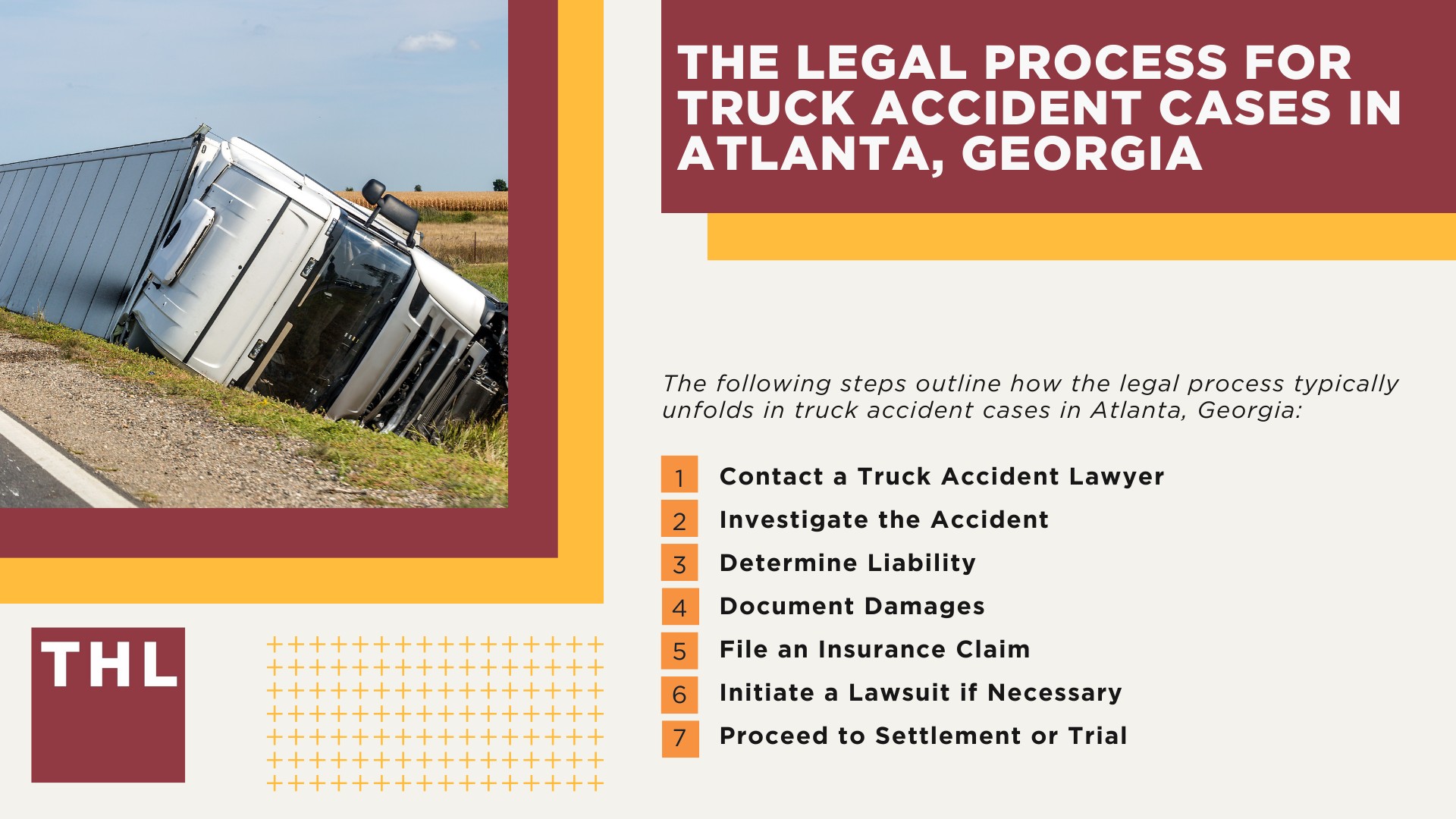 Meet Our Team of Atlanta Truck Accident Lawyers; Meet Our Team of Atlanta Truck Accident Lawyers; Our Founder and Experienced Personal Injury Attorney_ Tor Hoerman; What to Do After a Truck Accident in Atlanta; Gathering Evidence for a Truck Accident Claim; Damages in Truck Accident Claims; The Legal Process for Truck Accident Cases in Atlanta, Georgia