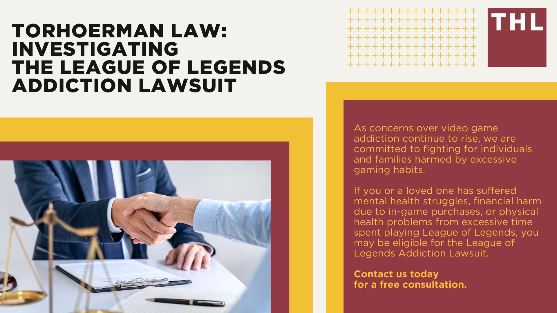 What Is League of Legends; The Basis of Legal Claims Against Ubisoft and Other Video Game Companies; Excessive Gaming and the Responsibilities of Gaming Companies; Factors That Contribute to Video Game Addiction; Health Effects of Video Game Addiction; Mental Health Effects of Video Game Addiction; Physical Health Effects of Video Game Addiction; Do You Qualify For The League of Legends Addiction Lawsuit; Gathering Evidence For a Video Game Addiction Lawsuit; TorHoerman Law_ Investigating the League of Legends Addiction Lawsuit