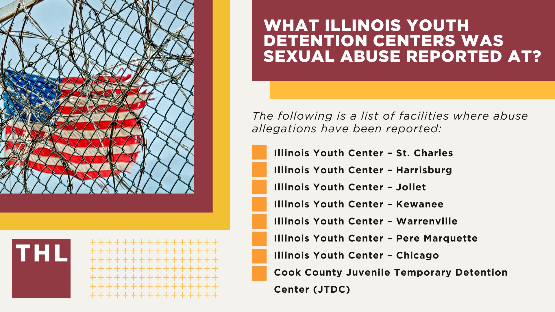 An Overview of the Illinois Juvenile Detention Center Abuse Lawsuit; What Illinois Youth Detention Centers Was Sexual Abuse Reported At