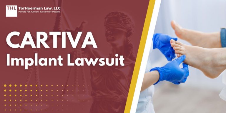 Cartiva Implant Lawsuit; Cartiva Toe Implant Lawsuit Overview; Injuries Linked to Cartiva Implant Device Failures; Cartiva Implant Failure Symptoms; Do You Qualify for the Cartiva Implant Lawsuit; Gathering Evidence for Cartiva Implant Failure Lawsuits; Damages in a Cartiva Lawsuit; TorHoerman Law_ Cartiva Implant Lawyers