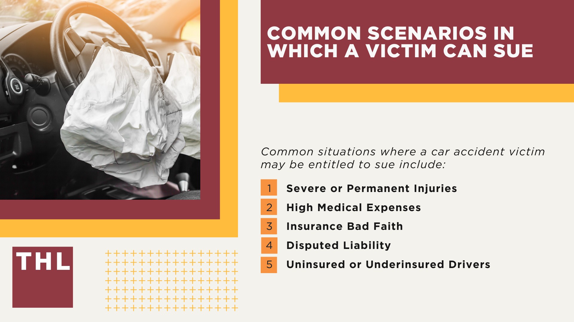 Filing a Personal Injury Lawsuit May Be Necessary; Common Scenarios in Which a Victim Can Sue