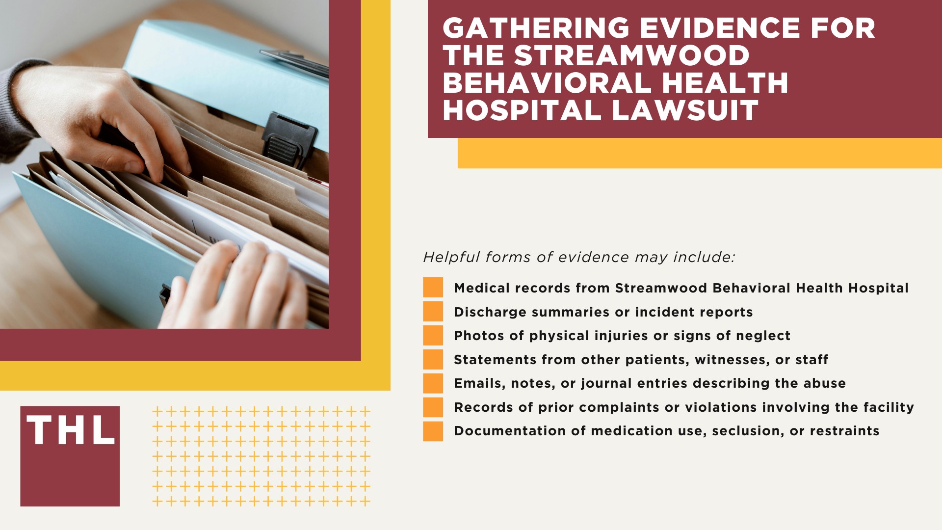 An Overview of the Streamwood Hospital Abuse Lawsuit; Gathering Evidence for the Streamwood Behavioral Health Hospital Lawsuit